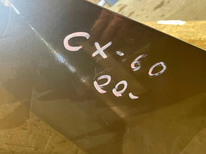 MAZDA CX60 CX-60 22- PARE-CHOCS ARRIÈRE ARRIÈRE