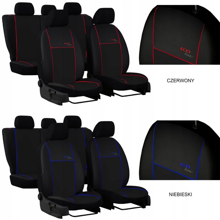 CUIR HOUSSES SUR SIÈGES VW PASSAT B5