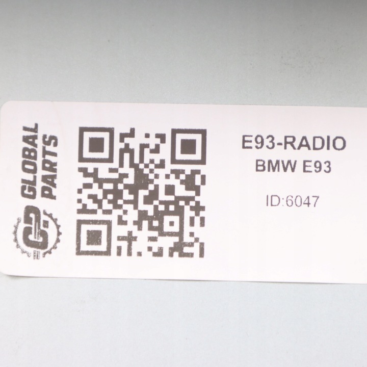 BMW E93 RADIO AUTOMOBILE 5A2BF31