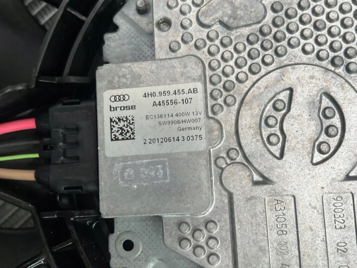 PANNEAU AVANT COMPLET RADIATEURS RENFORCEMENT AVANT AUDI S8 D4 4.0 TFSI
