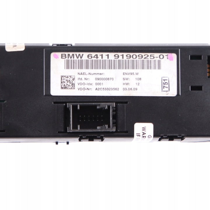 PANNEAU CONDUIT D'AIR BMW E87 E90 E91 6961596