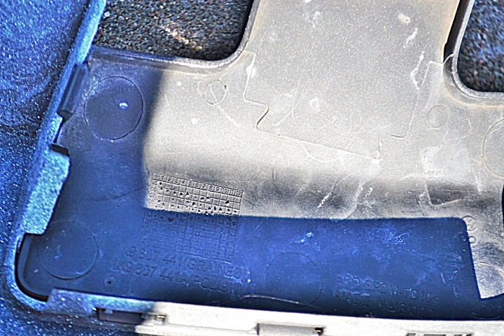 VW PASSAT B7 SPOILER PARE-CHOCS ARRIÈRE 3AF807521C