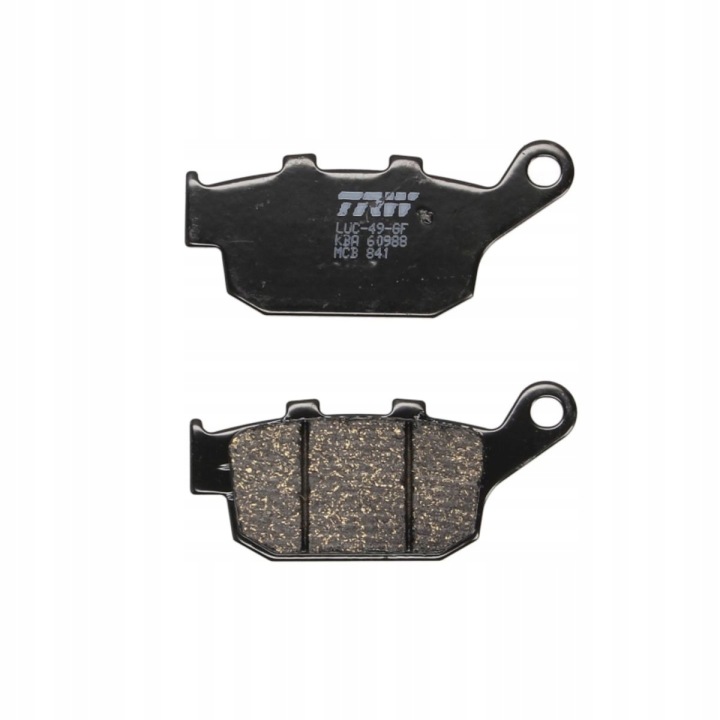 KIT PLAQUETTES FREINS FREINS DISQUE TRW MCB841