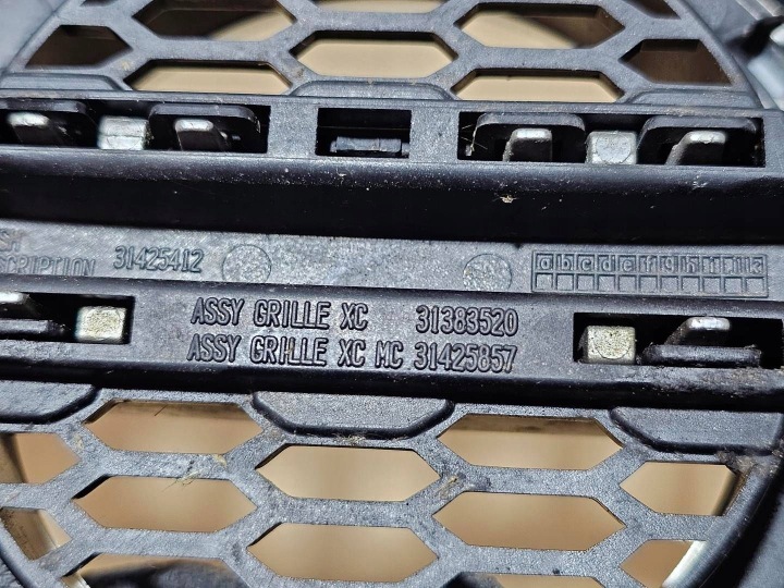 CALANDRE GRILLE PARE-CHOCS VOLVO S90 V90 2018- 31425412 31383520