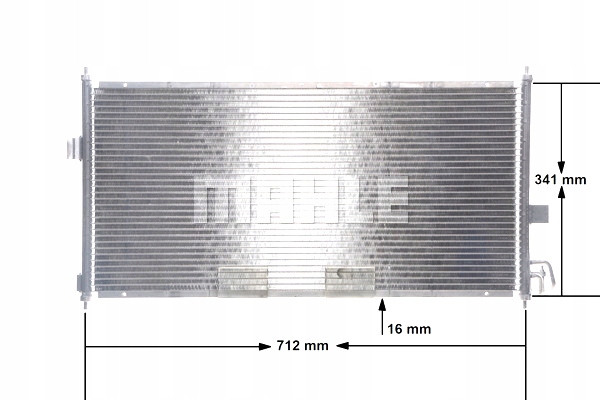 MAHLE CONDENSADOR DE ACONDICIONADOR NISSAN ALMERA TINO 1.8 2.0 2.2D 