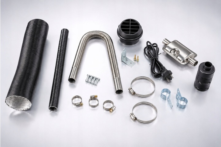 CHAUFFAGE HUILEUX ESSENCE 12V 24V 230V CHAUFFAGE DE STATIONNEMENT KIT