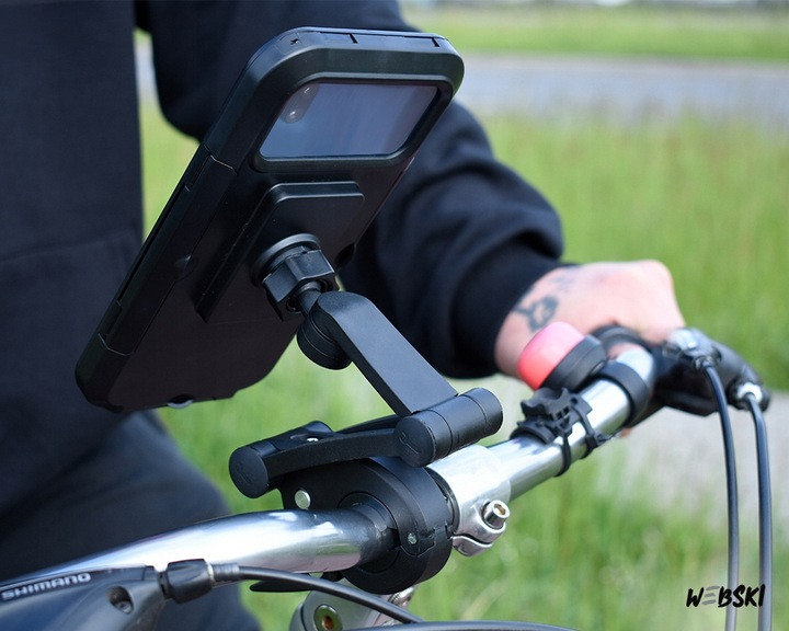 PARA MOTOCICLETA SOPORTE IMPERMEABLE AL TELÉFONO 