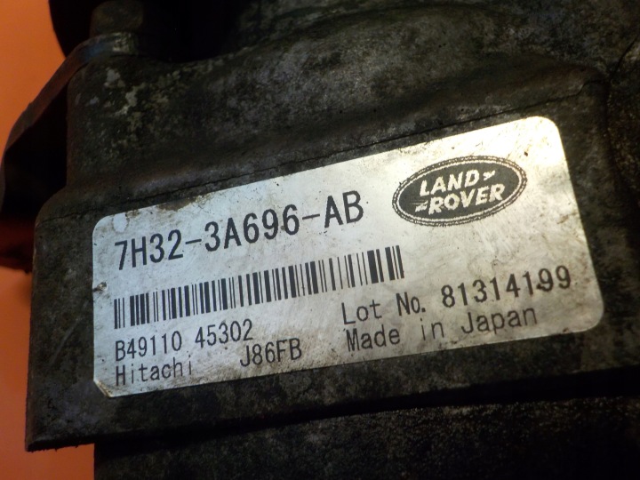 RANGE ROVER SPORT 3.6 TD V8 09R 368DT POMPE AMPLIFICATEUR 7H32-3A696-AB