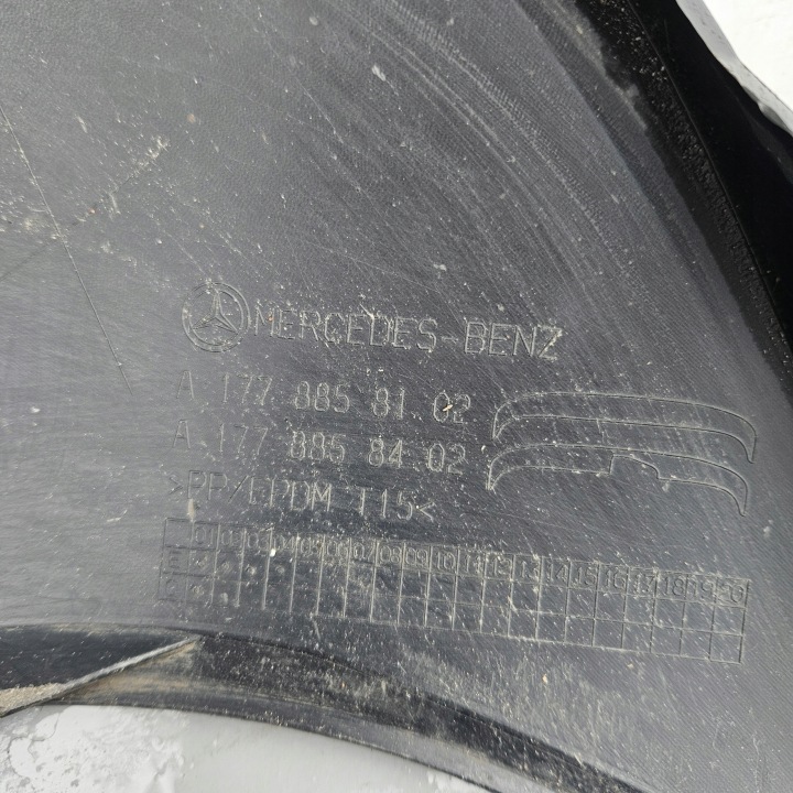 DOUBLURE PARE-CHOCS ARRIÈRE ARRIÈRE DIFFUSEUR MERCEDES A W177 17-