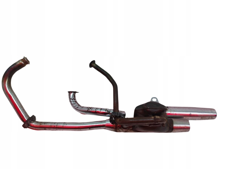 ÉCHAPPEMENT SILENCIEUX COLLECTEURS TUYAUX ÉCHAPPEMENT YAMAHA XV 250 VIRAGO