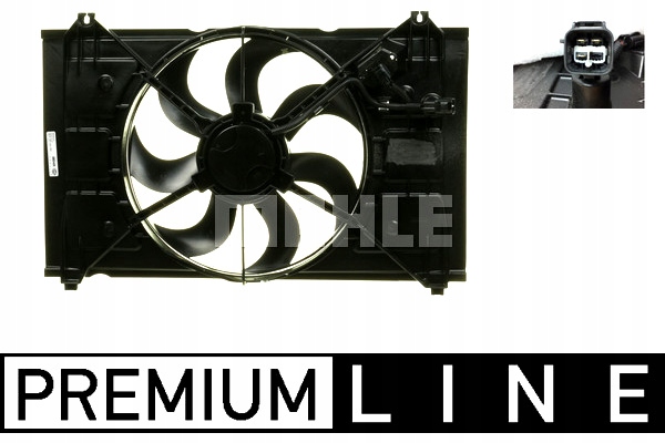 VENTILADOR DEL RADIADOR CON CUERPO KIA RIO II 1.4 1.6 03.05-12.11 MAHLE 