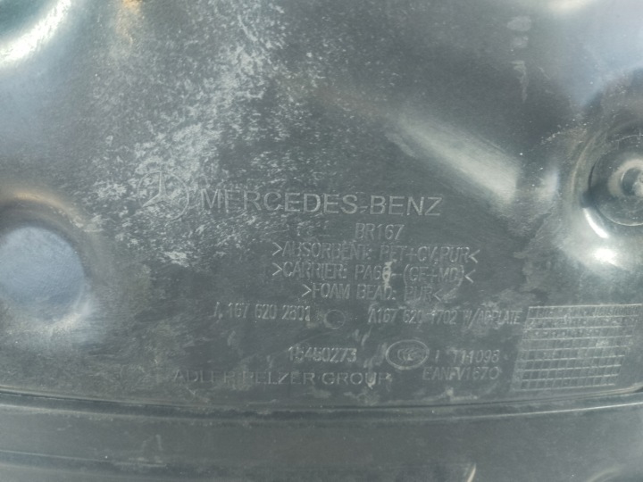 MERCEDES GLE W167 19- INSONORISATION CLOISONS A1676209502