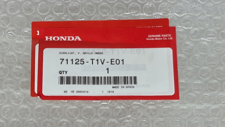 CHROME CALANDRE GRILLE DE RADIATEUR HONDA CRV 15- ORIGINAL