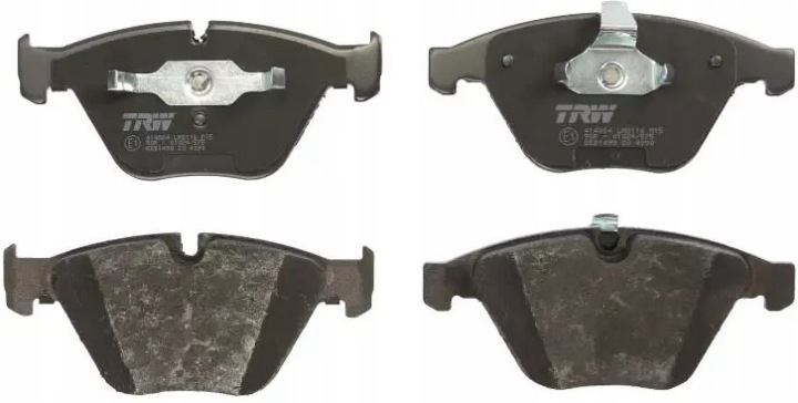 PLAQUETTES FREIN BMW DROIT 3/5/6/7 2,0-6,0 03-13 TRW GDB1498