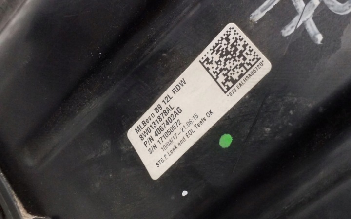 2021 AUDI A4 S4 B9 8W RÉSERVOIR ADBLUE 8W0131878AL
