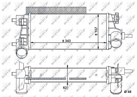 RADUADOR AIRE DE CARGA 30926 