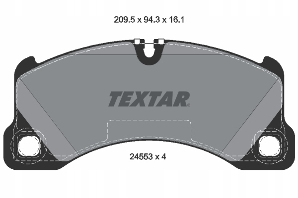 ZAPATAS DE FRENADO TEXTAR 2455301 