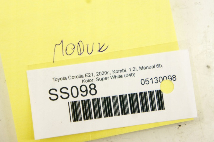 SS098 TOYOTA COROLLA E21 XII MODULE ESSUIE-GLACES 85940-12230 AR
