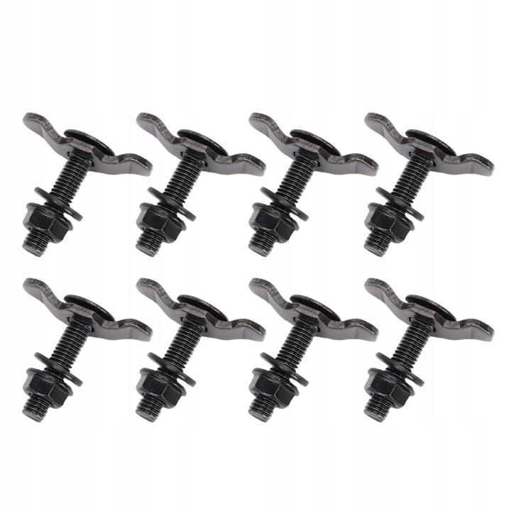 8 PCS M8X40 GAUCHE TOR AVEC DOUBLE CROCHET ÉCROU GWINTOWANA VERS WQ