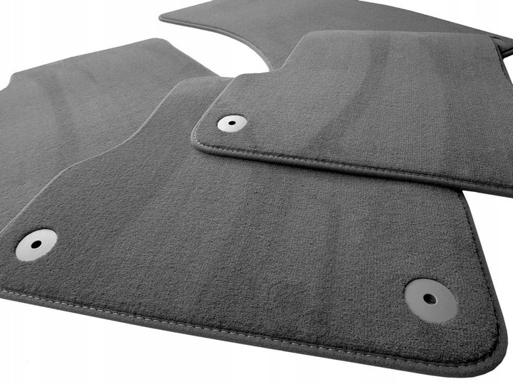 ALFOMBRILLAS DE FELPA PARA MASERATI GRANTURISMO (2007-2019) GRIS COMFORT 