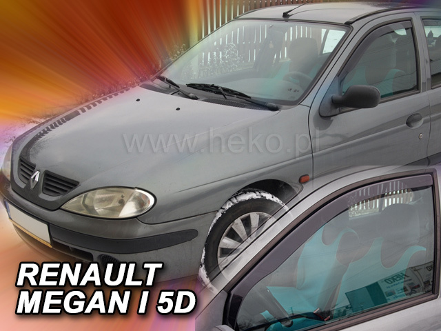 DEFLECTORES RENAULT MEGANE I 4/5D. 1995-2002R CON TYLAMI 