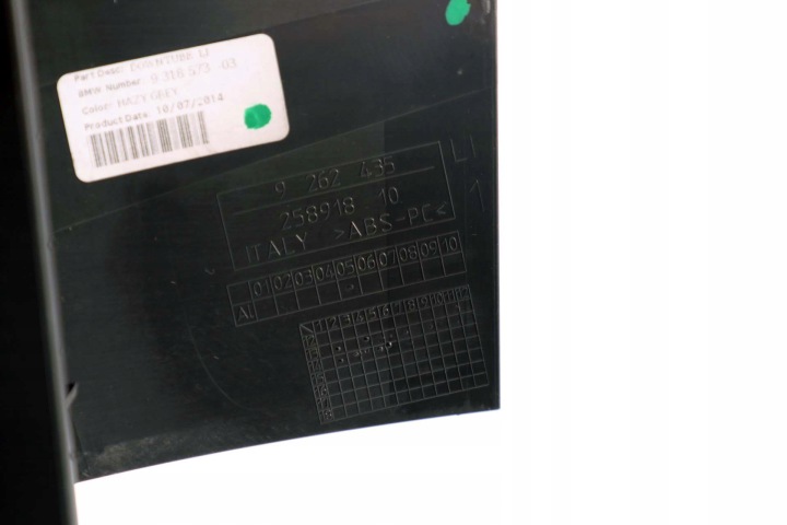 MINI F55 F56 MOULURE PROTECTION CONSOLES TABLEAU DE BORD GAUCHE