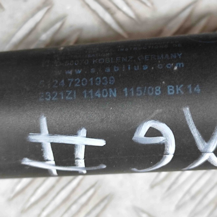 GAUCHE SERVOMOTEUR COUVERCLES DE COFFRE COUVERCLES DE COFFRE BMW X6 (E71, E72) 7201939 29015506 3.0L 210KW