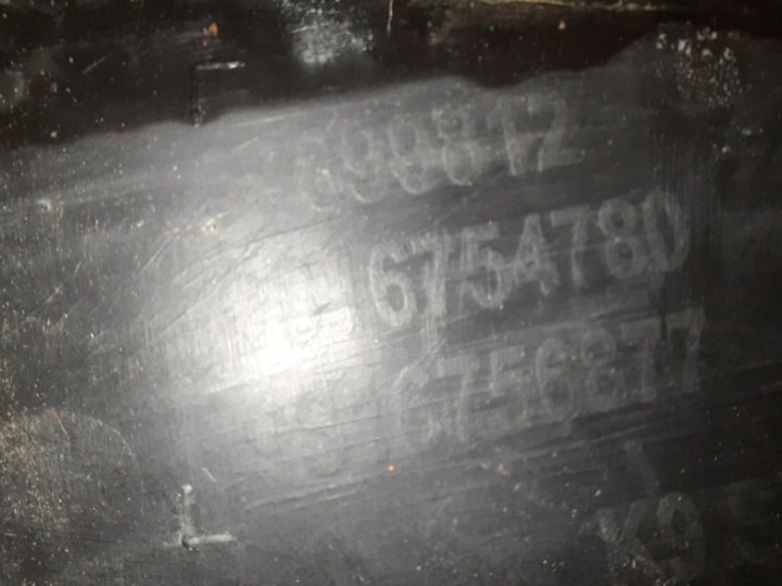 CITROEN BERLINGO IV 18- ANGLE PARE-CHOCS DROIT ARRIÈRE ARRIÈRE 9816756877