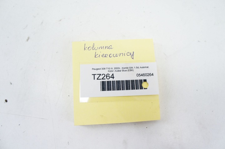 TZ264 PEUGEOT 308 III T10 1.5D COLONNE CAOUTCHOUC 9830852680
