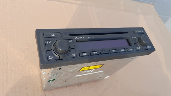 RADIO CD CONCERT CODE AUDI A6 C5 LIFT 4B0035186S