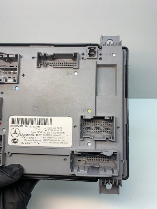 MERCEDES W297 V297 CONTRÔLEUR MODULE CONFORT BCM A2979004526