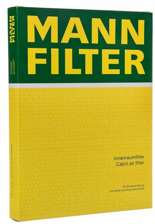 MANN FILTER FILTRO CABINAS PORSCHE BOXSTER 2012- CON AKTYWNYM WEGLEM 