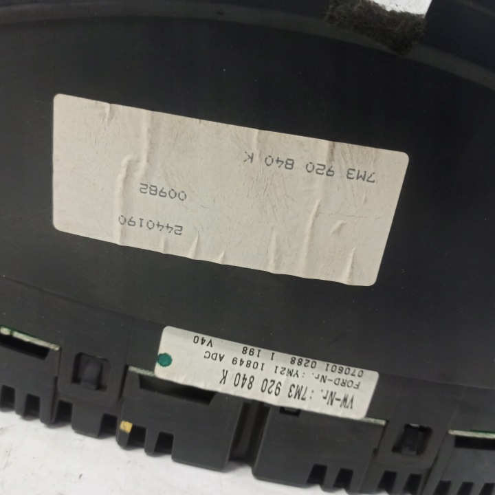 VOLKSWAGEN SHARAN 1 COMPTEUR TABLEAU DE BORD 7M3920840K
