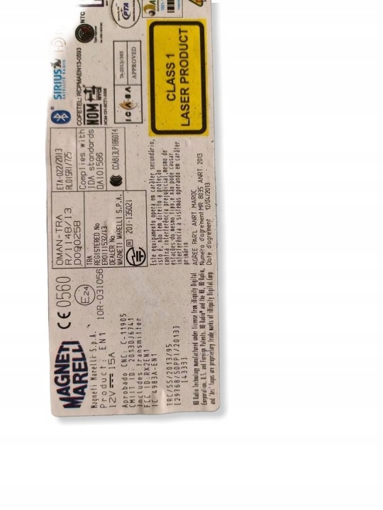 BMW F11 RADIO NAVIGATION 9365843