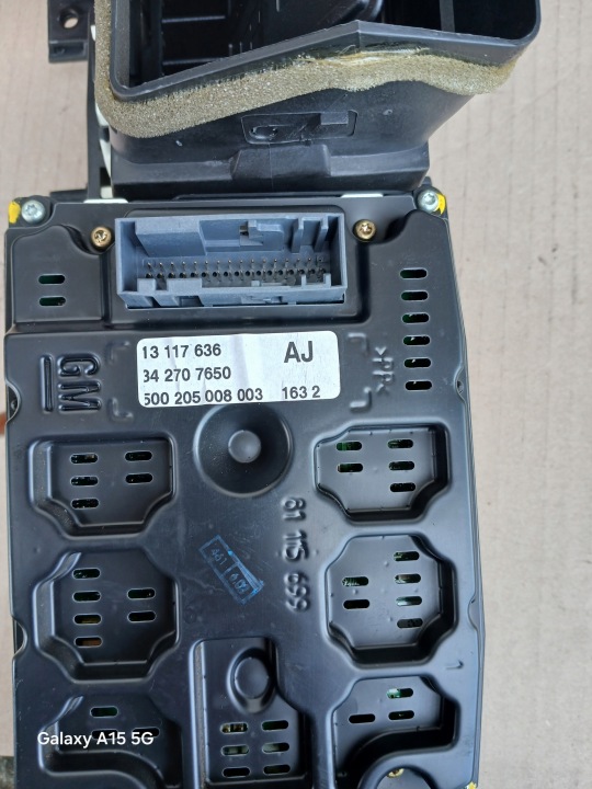 MONITEUR SPRAWY 13117636 ORIGINAL OPEL VECTRA C