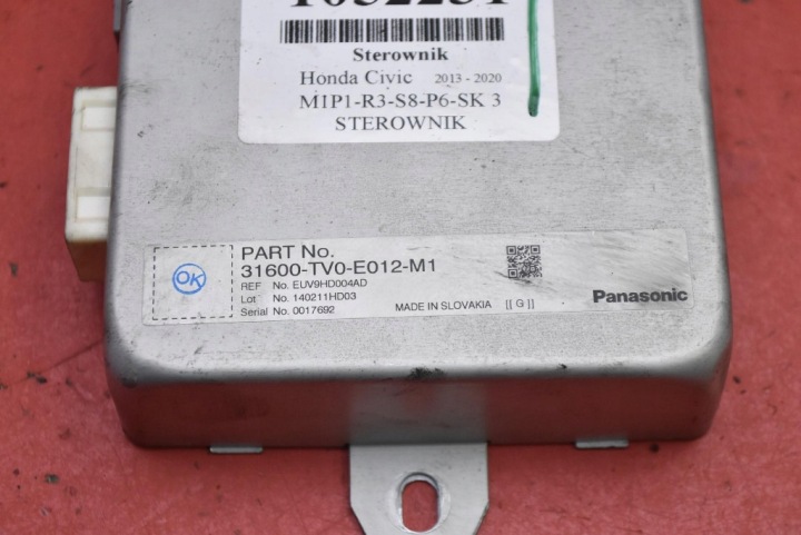 CONTRÔLEUR MODULE AMPLIFICATEUR 31600-TV0-E012-M1 HONDA CIVIC 9 IX 1.6 I-DTEC