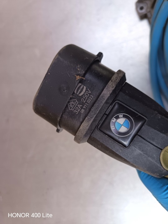 BMW CÂBLE VERS LADOWANIA VÉHICULE HARTING 250V 089110223