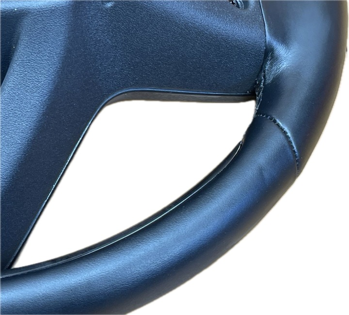 K116 BMW 7 G11 G12 VOLANT CUIR BOIS CUIR PAPPEL GRAU 630087151D