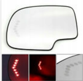 PIEZA INSERTADA ESPEJOS CHEVROLET AVALANCHE 2003/2006 DIODO LUMINOSO LED 