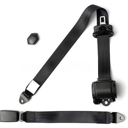 UNIVERSEL 3-PT RÉGLABLE SAMOZWIJAJACY SIE CEINTURE DE SÉCURITÉ CAR TRUCKS