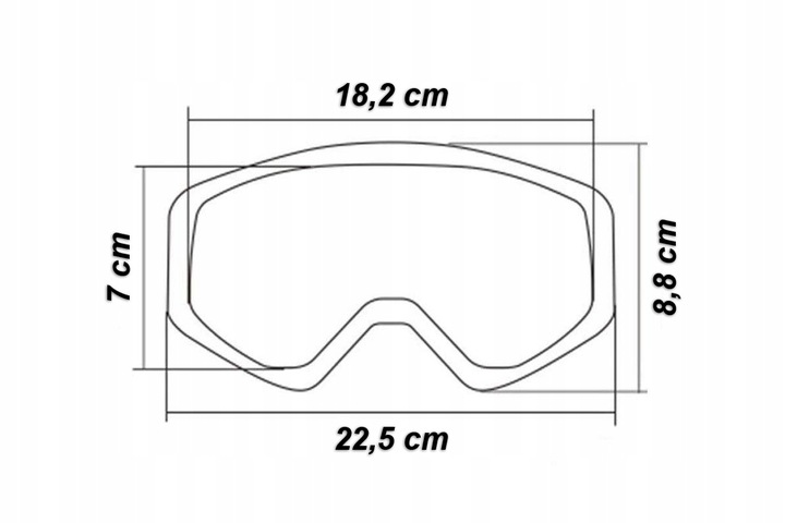 GAFAS MOTOCICLETA AL MOTOR CROSS ENDURO QUAD CASCO 