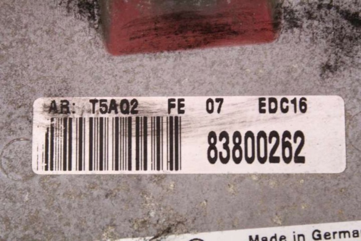 CONTRÔLEUR ORDINATEUR MOTEUR 9651128880 0281011627 PEUGEOT 307 1.6 HDI 109 KM