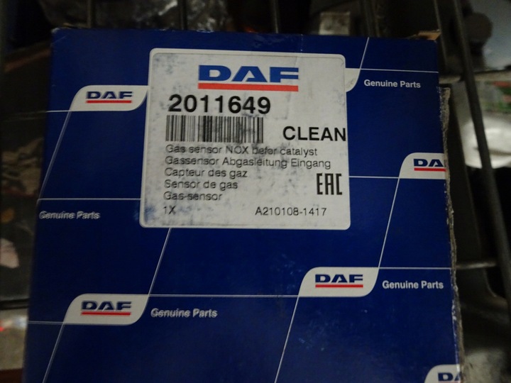 SENSOR NOX DAF 106 105 85 NUEVO ORIGINAL DAF 1900 . 