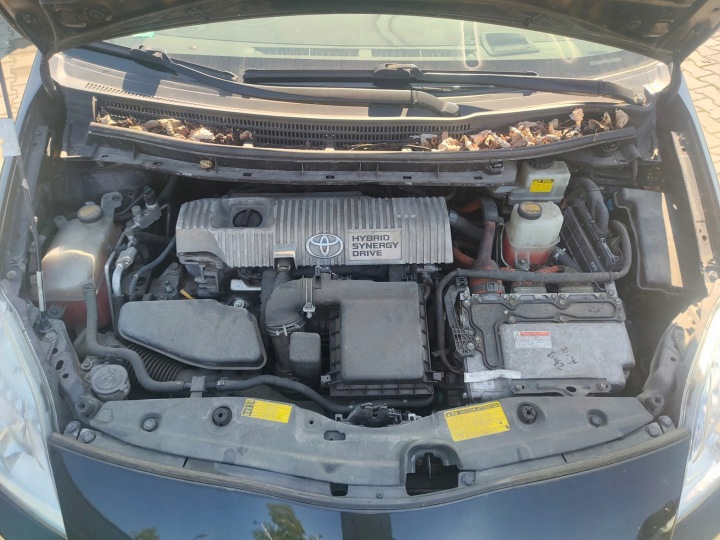TOYOTA PRIUS 3 III W3 PARE-CHOCS AVANT CAPOT AILE PHARE COURROIE RADIATEURS 202