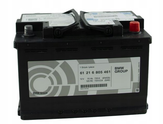 Battery agm 70ah 720a bmw 61216805461 original - Best Price in XDALYS