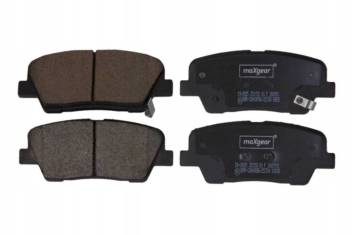 MAXGEAR ZAPATAS DE FRENADO HYUNDAI T. SANTA FE 09-/KIA SORENTO 09-/STINGER 17- 