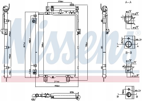 DÉSHYDRATEUR CLIMATISATION HYUNDAI KONA KONA SUV KIA NIRO ÉLECTRIQUE 04.18-