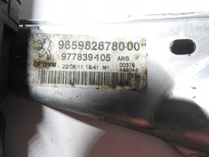 PEUGEOT 308 T7 LIFT HAYON 11-13 ÉLÉVATEUR VITRES GAUCHE ARRIÈRE 9659834880