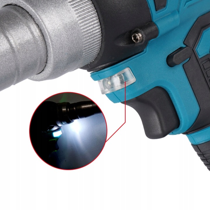 ÉLECTRIQUE BEZSZCZOTKOWY NITOWNICA 18V VERS NITOW 2.4-5.0MM+2 ACCU 1500MAH