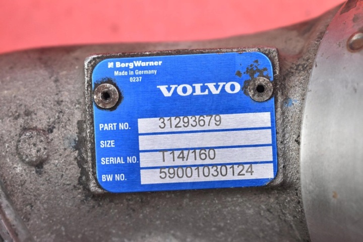 SOUPAPE PRESSION TURBINES 31293679 VOLVO V40 2 II 2.0 D4 190 KM 12-16